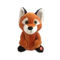 6&quot; 15cmのオレンジ現実的なFoxはぬいぐるみホッキョクギツネの愛らしいおもちゃの子供のギフトを