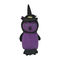 LEDライト0.26Mは10.24インチの紫色のフクロウぬいぐるみハロウィンの愛らしいおもちゃを