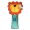 安全のための詰められたかわいいライオンのクッションのおもちゃのPlushカー・シートの枕おもちゃは緩む