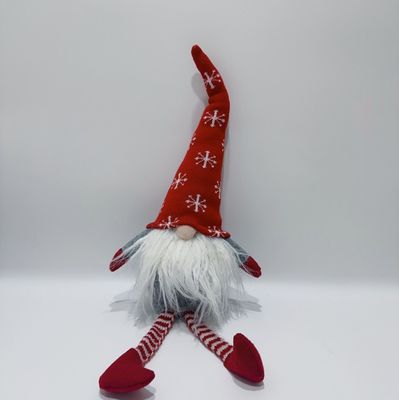 X'Mas 感謝祭ギフト赤プラッシュ Gnome ぬいぐるみ 30 センチ長いひげ