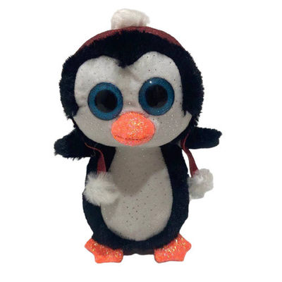 18cmは7.09のインチのクリスマスのPlushおもちゃのペンギンぬいぐるみの記録に繰り返を