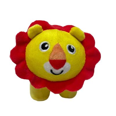 10CMフィッシャーの価格の子供のためのPlush黄色いライオンのぬいぐるみのギフト
