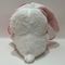 35cm 14インチ ピンク&amp;ホワイト イースター プルーシュ トイウイ ウサギ ウサギ ストロベリーで詰められた動物