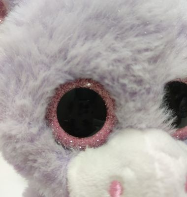 大きな目を持つ恐竜猫を移動する プリント 電気の毛皮のおもちゃ 録音 話す機能
