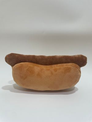 7個入り ホットドッグ ぬいぐるみセット、子供と家の装飾用のかわいい食べ物ぬいぐるみ