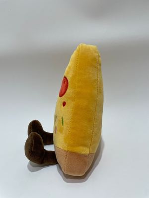 7 PCS 種類 ピザ プルーッシュ トイ 可愛い 食べ物 詰め物 動物 子供 家庭 飾り