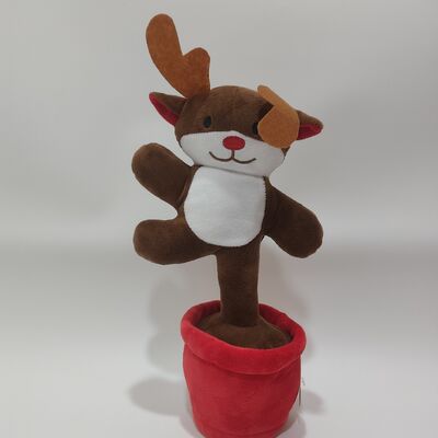 歌って踊るクリスマスシリーズ サンタクロース ジンジャーブレッドマン クリスマスツリー ペンギン ヘラジカ