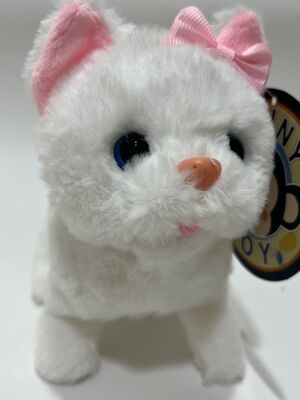 カスタムデザインぬいぐるみ かわいい歩く猫 電子ぬいぐるみ