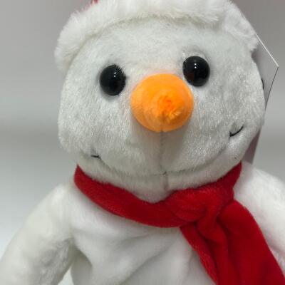歌って踊るクリスマススノーマンプラッシュトイ（音楽付き）