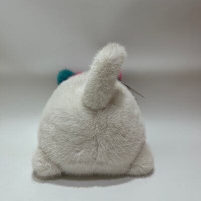 キラキラ鳴くふわふわ猫ぬいぐるみ かわいい鳴き声インタラクティブ子猫 ピンク ティール 長毛 ストレス解消コンパニオン