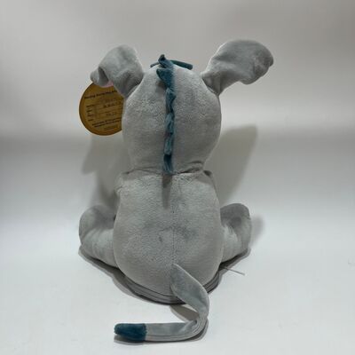ボイス＆ミュージック機能付きインタラクティブいないいないばあロバぬいぐるみ、かわいいピンク耳のかくれんぼコンフォートトイ