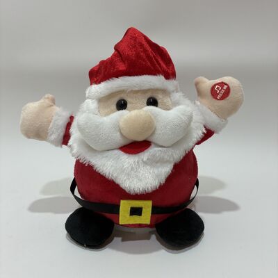 クリスマス・シンギング & サンタ・プラシュ・トイと音楽を囲む