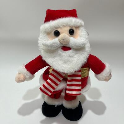 歌って踊る クリスマス サンタ プラスチックのおもちゃ 音楽